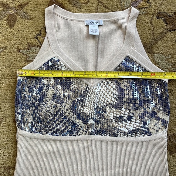 Cache Sequined Tank - Picture 4 of 6
